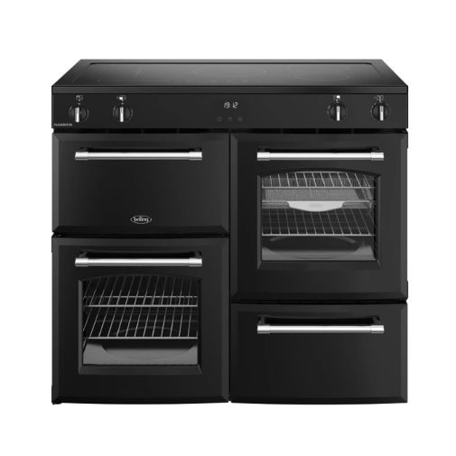 Belling FARMHOUSE 100Ei BLK, Zwart