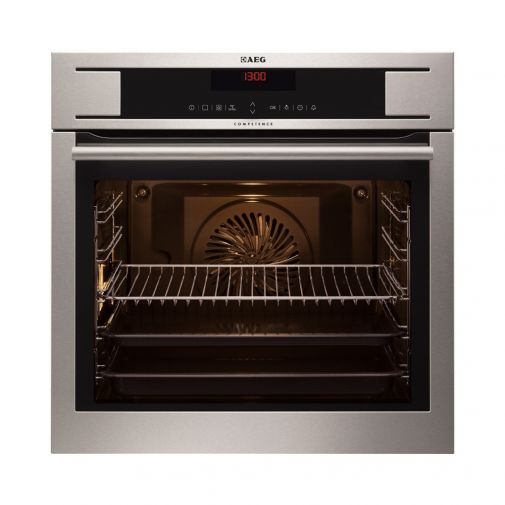 AEG BP730410WM inbouwoven restant model met Pyroluxe® Plus zelfreiniging en Kerntemperatuurmeter