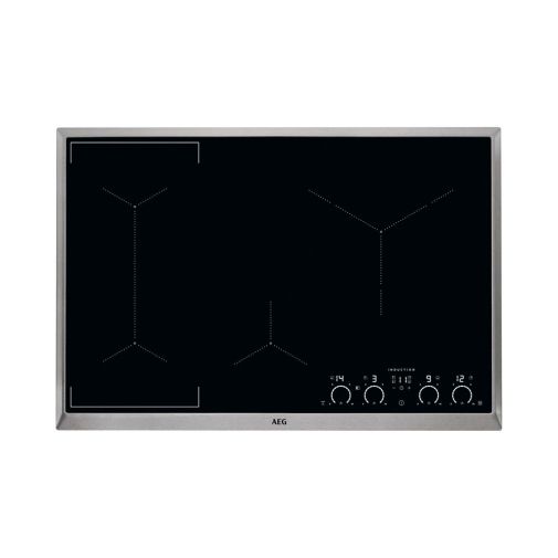 AEG IKK84540XB inbouw inductiekookplaat met Brugfunctie en GRATIS pannenset 