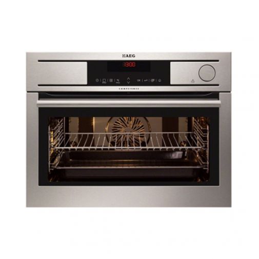 AEG KS8404001M compacte inbouw combistoomoven
