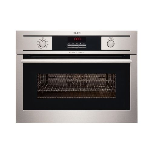 AEG KM4400001M inbouw combimagnetron met boven en-/onderwarmte aktie op=op! Inbouw oven + magnetron (60 cm hoog)