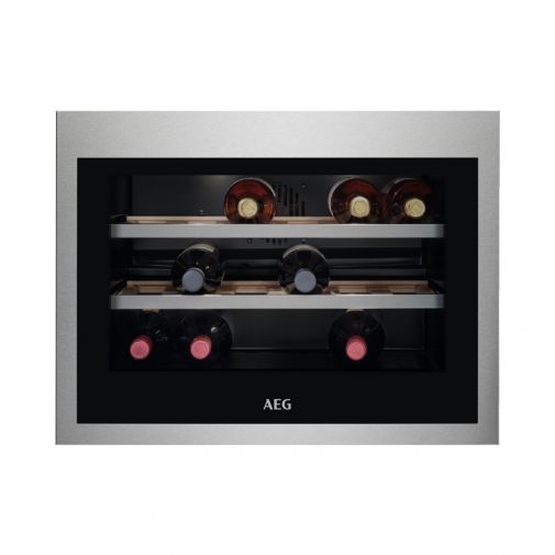 AEG KWE884520M Inbouw wijnkoeler 45 cm hoog met capaciteit voor 18 flessen ACTIE op=op!