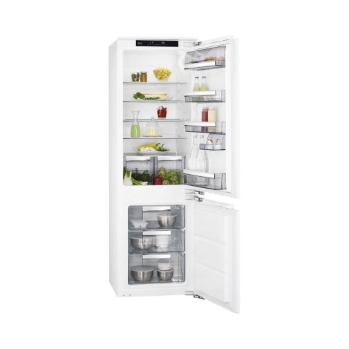 AEG SCE81811LC inbouw koelvriescombinatie restant model met deur-op-deur montage en SoftClose