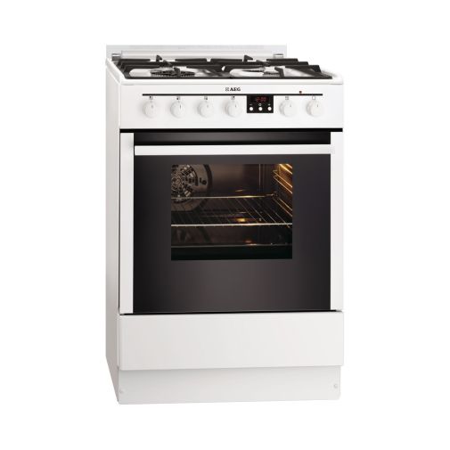 AEG 47896GT-WN vrijstaand gasfornuis actie op=op!