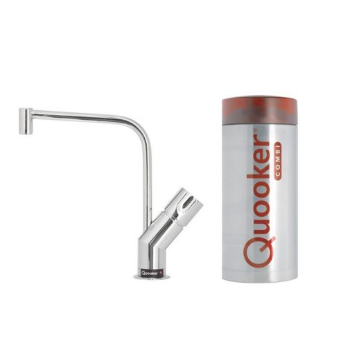 Quooker Combi 2.2+ basic chroom kokend waterkraan