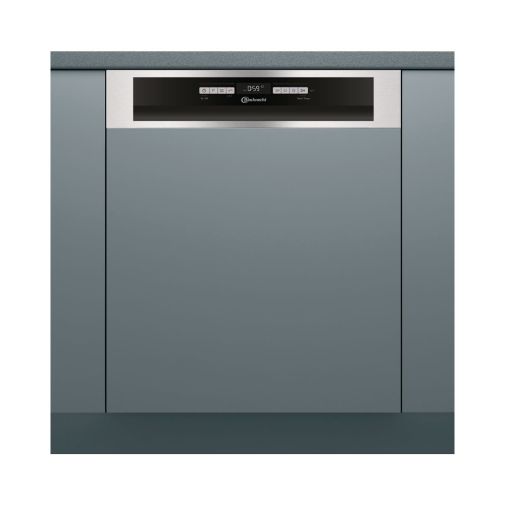 Bauknecht BBO3T321LMXA integreerbare vaatwasser met besteklade Inbouw half geïntegreerd