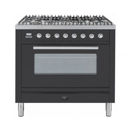 Boretti VT96AN gasfornuis met Quickstart oven