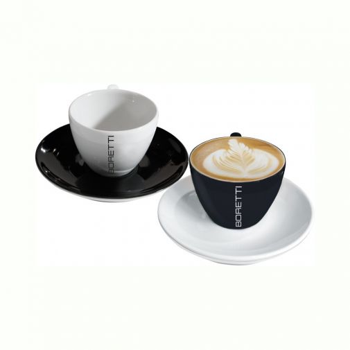 Boretti BAC180 Tazza Moderna 2x cappuccino kopje + schotel