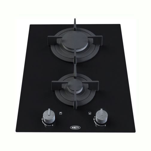 Boretti BGG38 inbouw gas op glaskookplaat domino restant model Inbouw