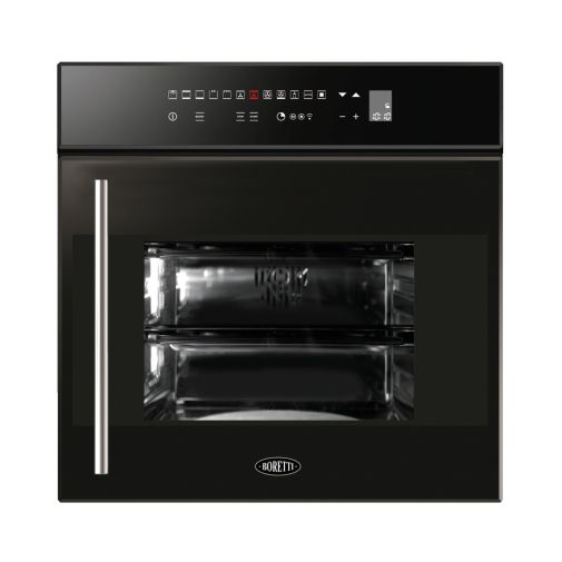 Boretti BPOD60ZWGLR inbouw oven restant model met draaideur Inbouw oven met hetelucht