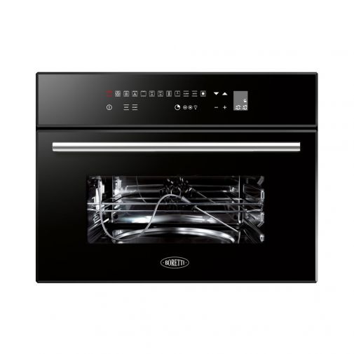 Boretti BPS45ZWGL inbouw combistoomoven