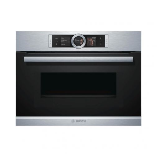 Bosch CMG636BS2 inbouw combimagnetron met ecoClean en 12 ovenfuncties