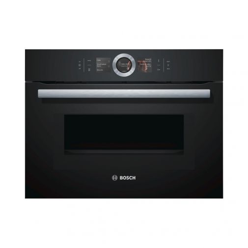 Bosch CMG676BB1 inbouw combimagnetron met Pyrolyse reiniging en TFT kleurendisplay