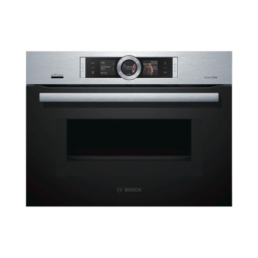 Bosch CMG8764S6 inbouw combimagnetron restant model met Home Connect en Pyrolyse reiniging