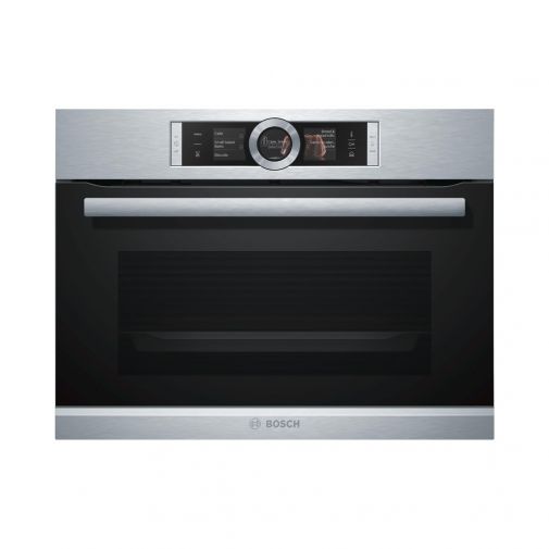 Bosch CSG636BS4 inbouw combi-stoomoven met AddedSteam en EcoClean