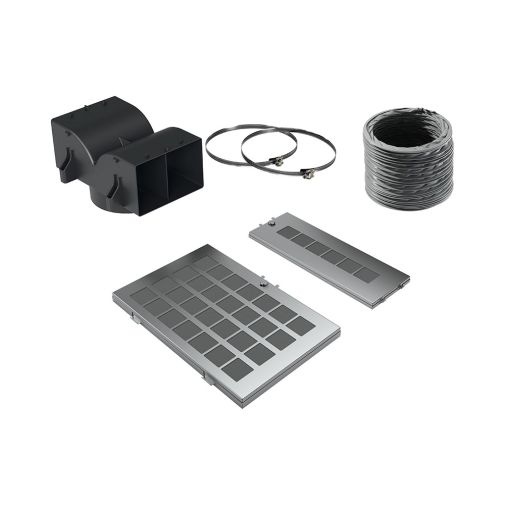 Bosch DWZ0AF0S0 regenereerbaar recirculatie startset voor werking met schacht Koolstoffilters