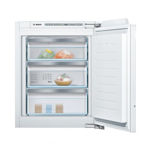 Bosch GIV11AF30 inbouw diepvrieskast restant model met LowFrost en deur op deur montage