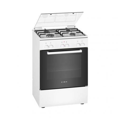 Bosch HXA050D20N gasfornuis restant model met boven-/onderwarmte en glazen afdekplaat