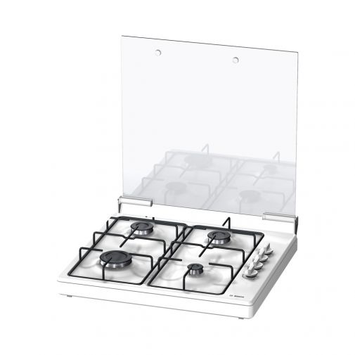 Bosch PBP0C2Y80N gaskookplaat vrijstaand restant model met glazen sierdeksel