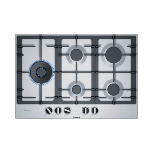 Bosch PCS7A5B90N inbouw gaskookplaat ACTIE op=op! met duo-wokbrander en FlameSelect  Inbouw