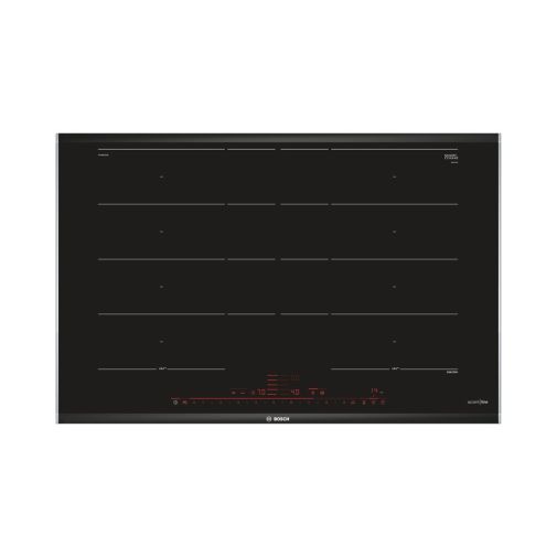 Bosch PXY895DE3E inbouw inductiekookplaat restant model met Flex zones en PerfectFry BraadSensor Inbouw