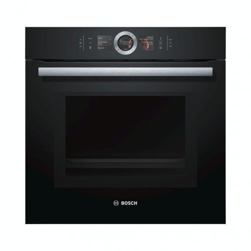 Bosch HNG6764B1 zwarte inbouw combimagnetron met stoom functie restant model