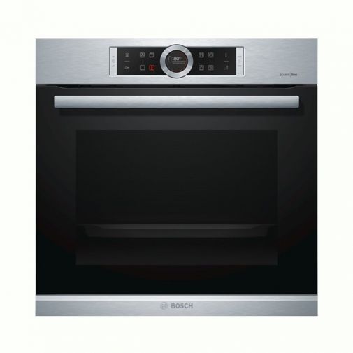 Bosch HBG855TS1 inbouw oven 60 cm hoog met EcoClean en telescooprails