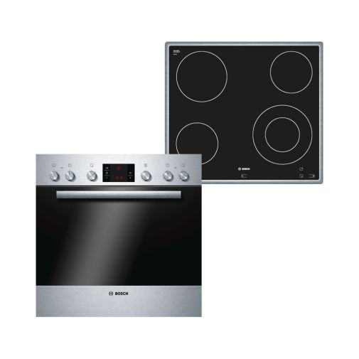 Bosch NKF645P14 keramische kookplaat met HEA23B155 fornuisoven restant model