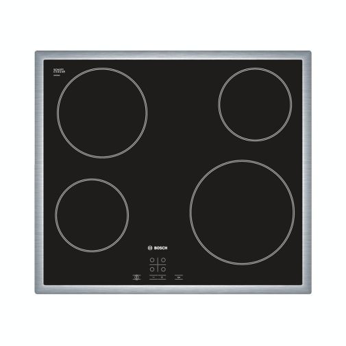Bosch PKE645D17 inbouw keramische kookplaat restant model met 4 kookzones en ReStart functie Inbouw