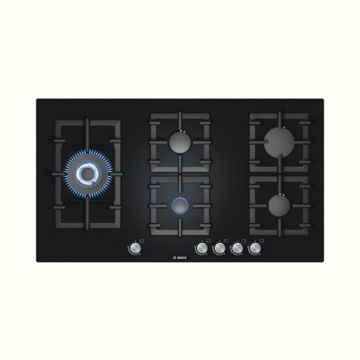 Bosch PPS916C91N inbouw gas op glaskookplaat