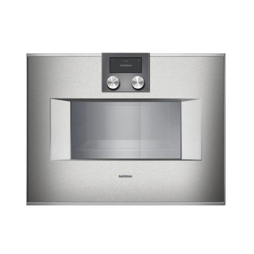 Gaggenau BS450110 inbouw combistoomoven restant model met rechtsdraaiende deur en waterreservoir Inbouw combi-stoomoven