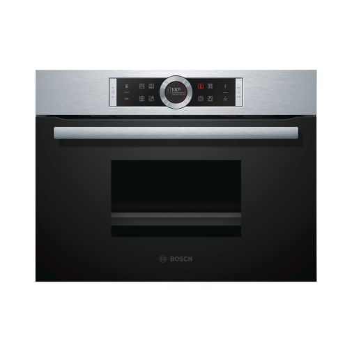 Bosch CDG634BS1 compacte inbouw stoomoven restant model met 20 automatische programma's