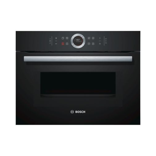 Bosch CMG633BB1 inbouw compacte bakoven restant model met magnetron met TFT display Inbouw oven + magnetron (60 cm hoog)