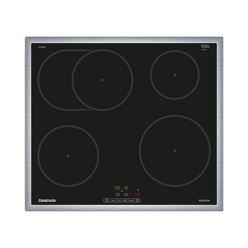 Constructa CA424255 inbouw inductiekookplaat restant model met braadzone en PowerBoost Inbouw