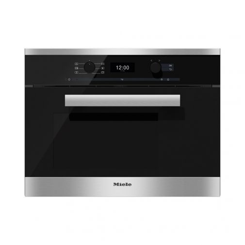 Miele DG6400 clean steel inbouw stoomoven
