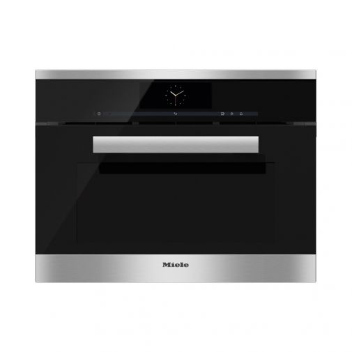 Miele DGC6800XL clean steel inbouw combistoomoven