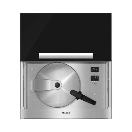 Miele DGD6605 clean steel hoge drukstoomoven met liftdeur