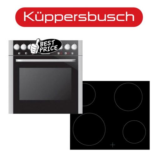 Kuppersbusch oven-/kookplaat combinatie EHC620.8M + CK511RL