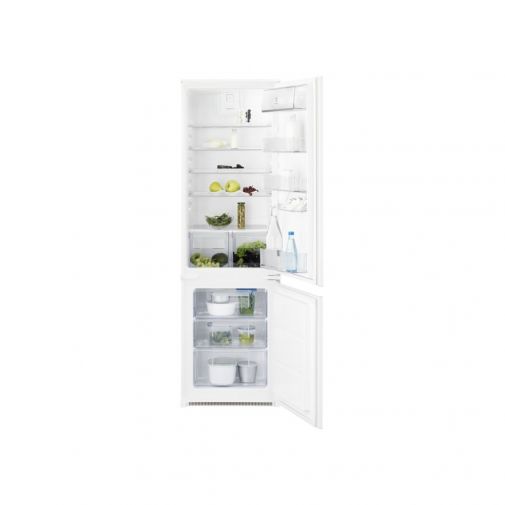 Electrolux ENN2871YOW inbouw koelvriescombinatie restant model met LowFrost en 2 gescheiden groenteladen