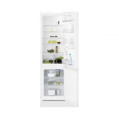 Electrolux ENN12801AW inbouw koelvriescombinatie restant model met 2 groenteladen en LowFrost
