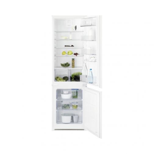 Electrolux ENN2811BOW inbouw koelvriescombinatie restant model met LowFrost en 2 gescheiden groenteladen