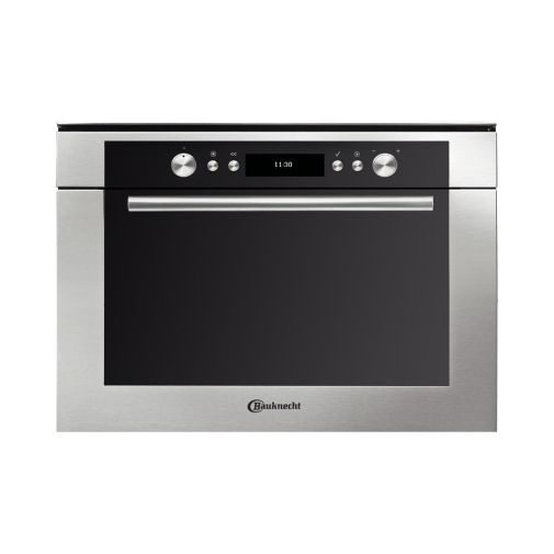 Bauknecht EMCHD8145/PT inbouwcombimagnetron actie op=op! met crisp en stoombox Inbouw - combi-magnetron