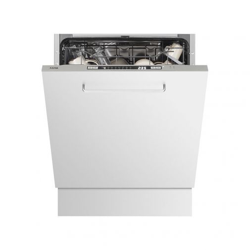 Etna VW647RVS volledig integreerbare vaatwasser met LED binnenverlichting en snelprogramma