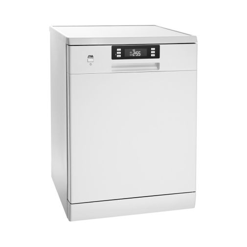 Etna EVW8460WIT vrijstaande vaatwasser met besteklade actie op=op!