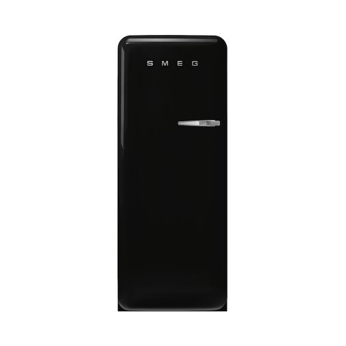 SMEG FAB28LBL6 zwart linksdraaiend Vrijstaand