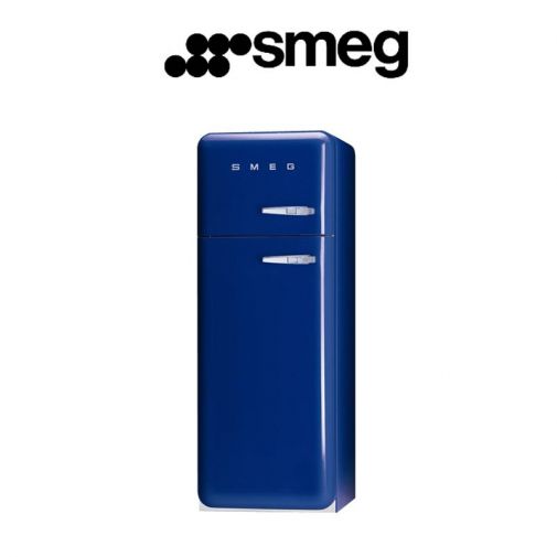 Smeg FAB30LBL1 vrijstaande koel-vriescombinatie Blauw