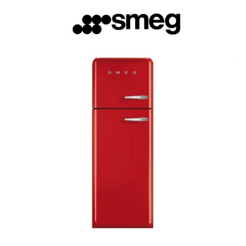 Smeg FAB30LR1 vrijstaande koel-vriescombinatie Rood