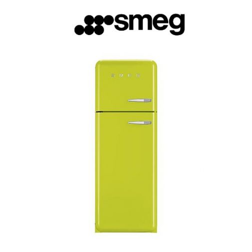 Smeg FAB30LVE1 vrijstaande koel-vriescombinatie Limegroen