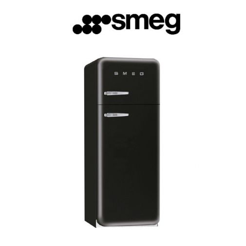 Smeg FAB30RNE1 vrijstaande koel-vriescombinatie Zwart