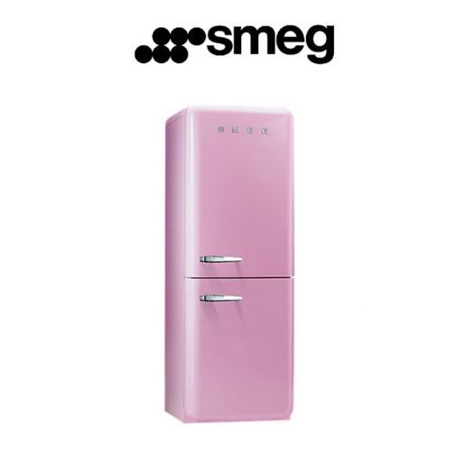 Smeg FAB32LRON1 vrijstaande koel-vriescombinatie roze